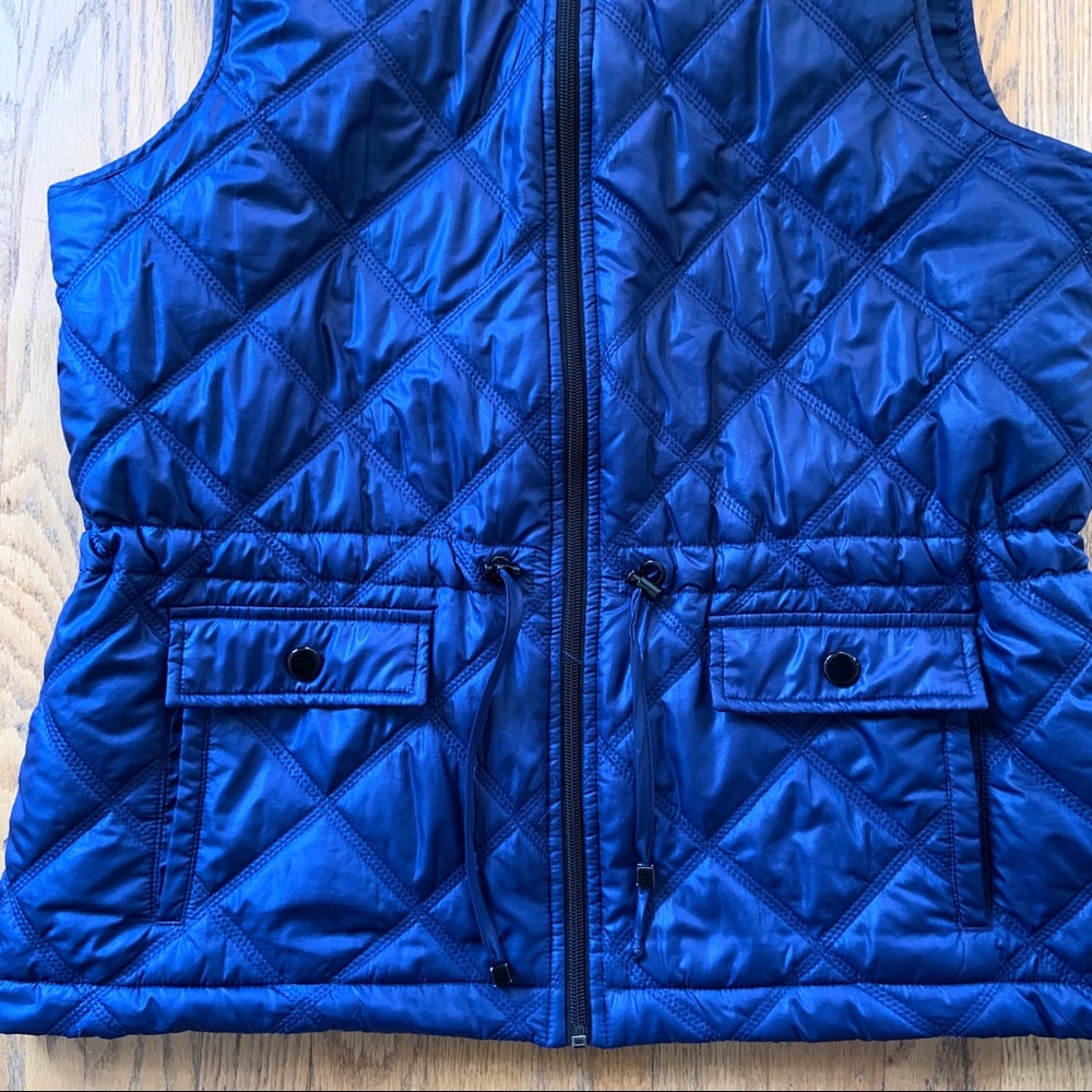 Fall Blue Vest - Picture 2 of 5
